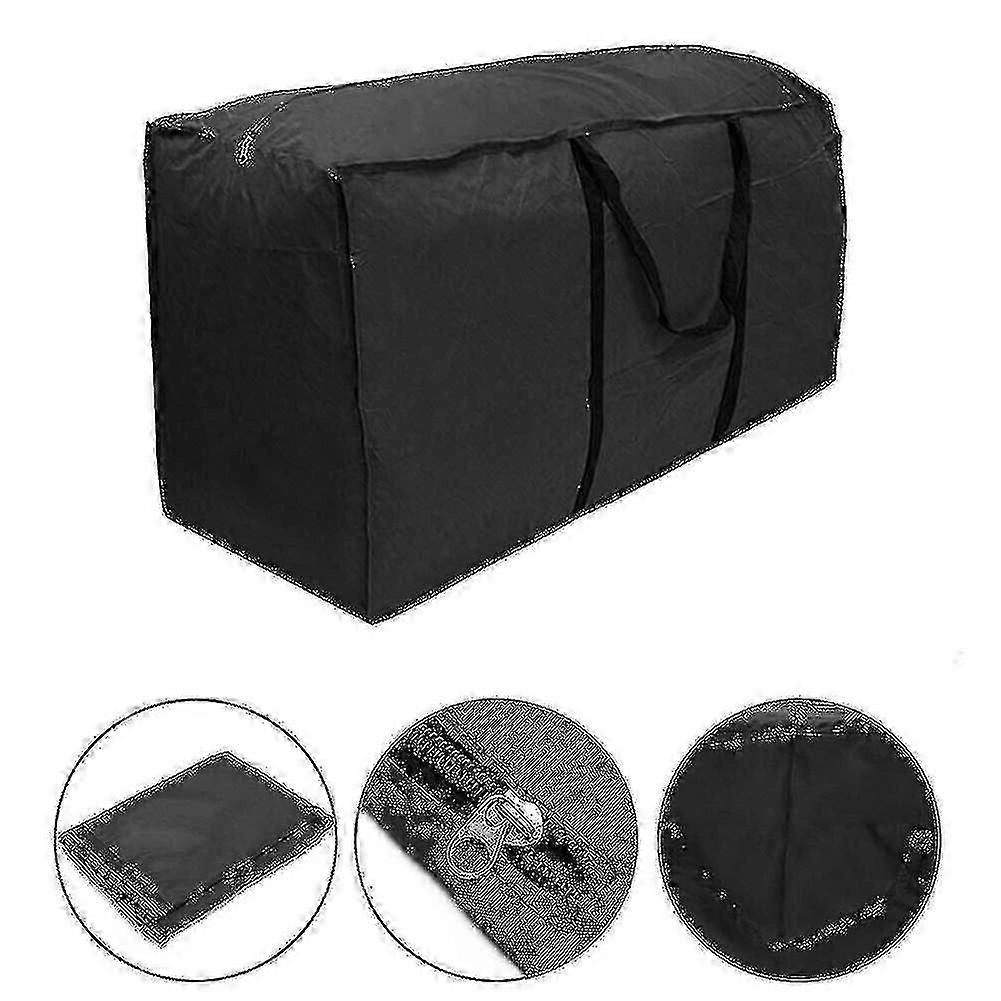 Bolsa de armazenamento extra grande com zíper e à prova d'água para móveis de jardim, resistente