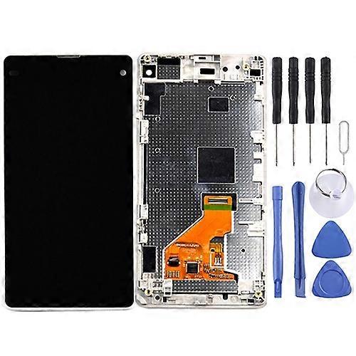 LCD Display + Touch Panel with Frame for Sony Xperia Z1 Compact