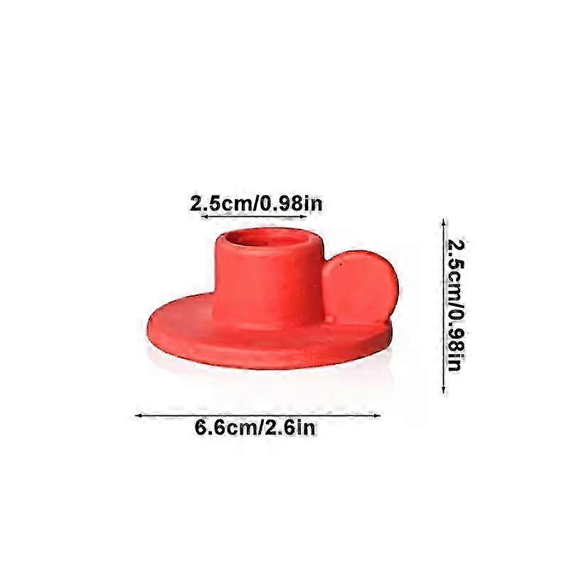 1Pc Candle Holder Nordic Style Multifunctional Table Decoration Romantic Ceramic