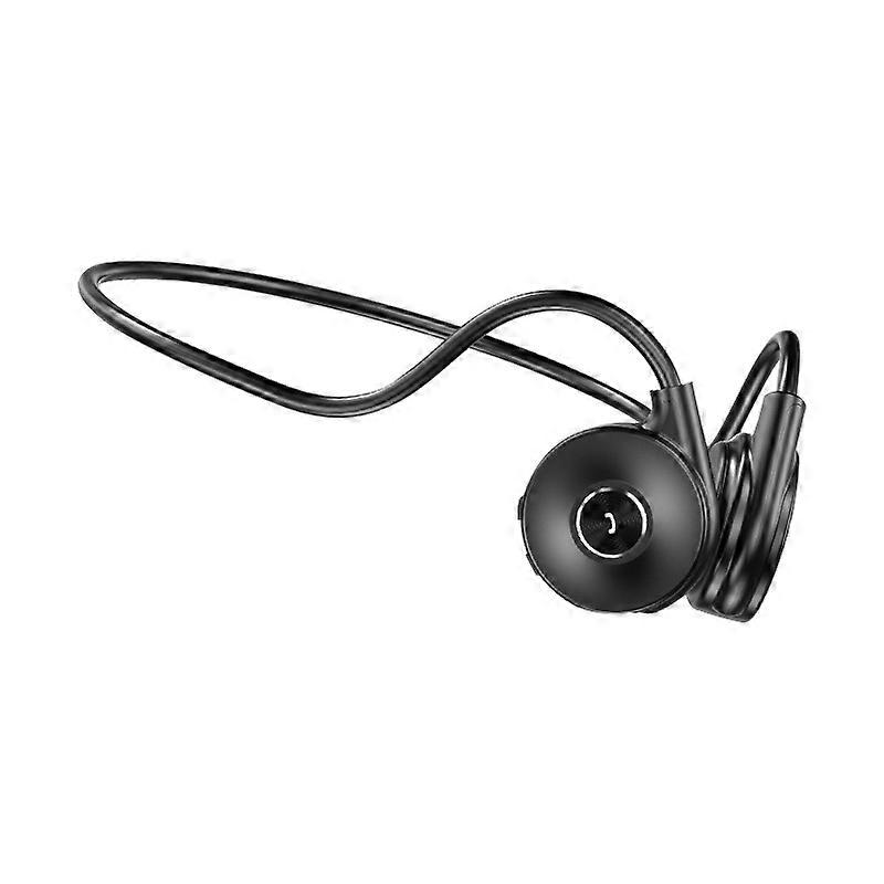 M-1 Écouteur Bluetooth à conduction osseuse à réduction du bruit tactile monté à l’arrière avec microphone amovible