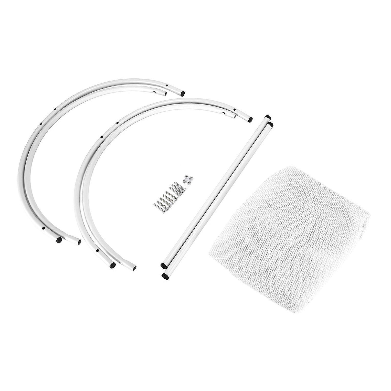 猫用ハンギングベッドソフト通気性猫ハンモック取り外し可能なペットベッド4シーズン用ユニバーサルホワイト