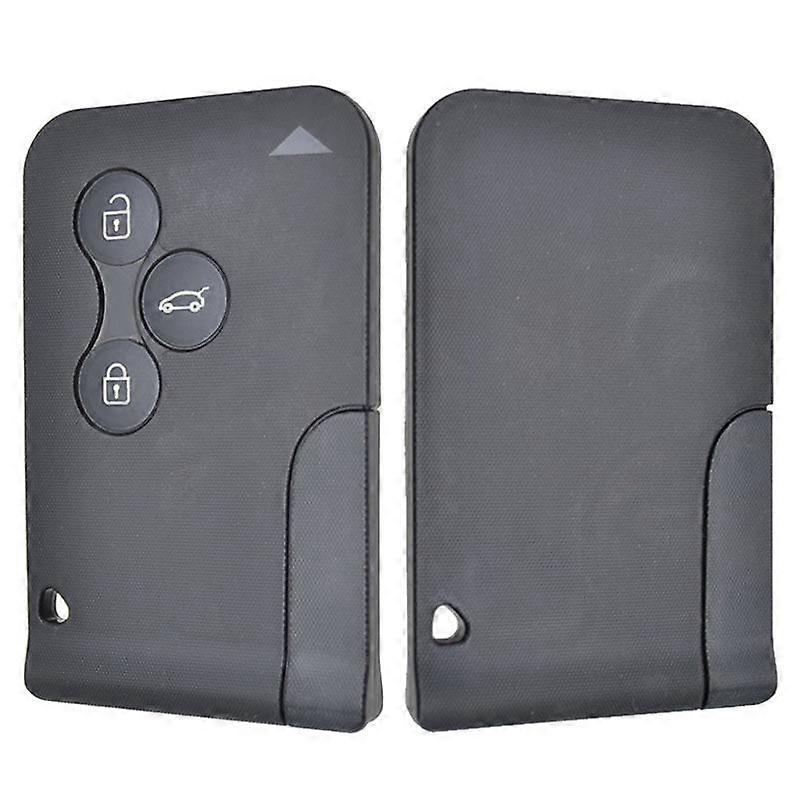 3 Button Car Remote Card Key Shell Fob Case AX For Renault Megane Scenic 2 Clio 3 with Uncut Blade