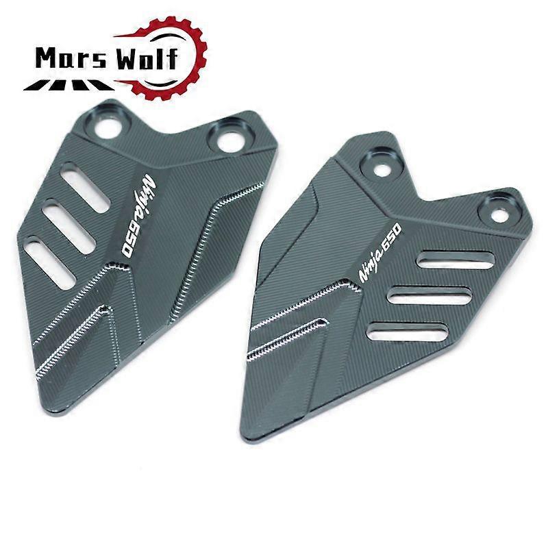 compatible for  Kawa-saki Z650 Z 650  2018 - 2020 Motorcycle FootPeg Footrest Rear Set Heel Plate Guard Protector Foot Pedal Accessories  MAXP