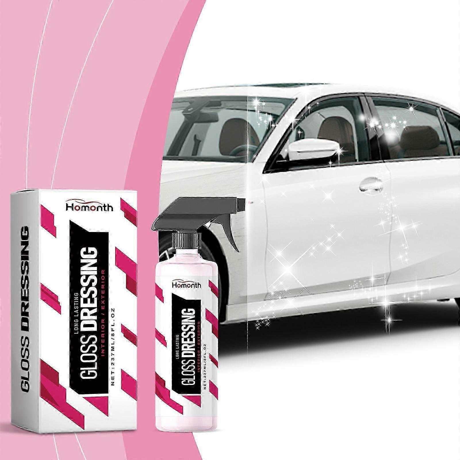unique Gloss Dressing, Gloss Dressing for Detailing, Gloss Dressing for Plastic, Trim & Tire Dressing - Restore Faded Plastics, Buff for Shine