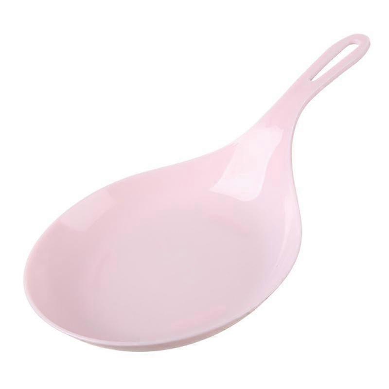 Handheld Dish With Handle Large Spoon Tray Fries Fried Chicken Snack Plate