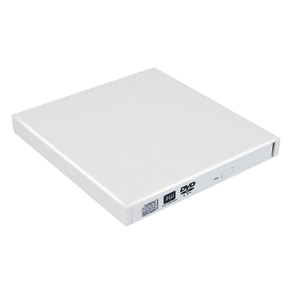 Slim External USB 2.0 DVD /CD Writer Drive Burner Reader Player For Laptop