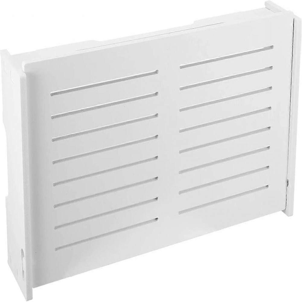 Compact Router Shelf Wall Mount, Waterproof To Resist Humidity And Spills, Saves Space By Organizing Your Tech, Enhanced Cooling And Ventilation