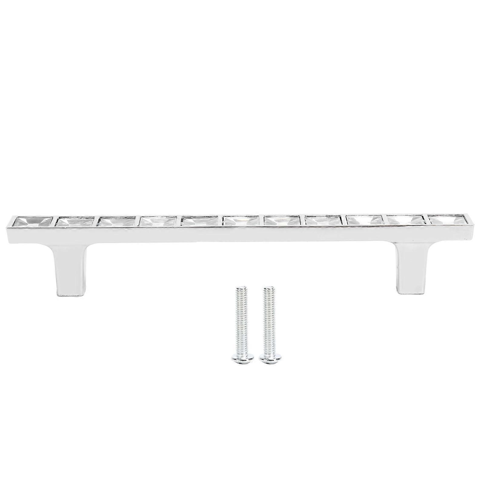 Crystal Handle Modern Simple Drawer Pull Double Hole Handle for Shoe Cabinet Cupboard