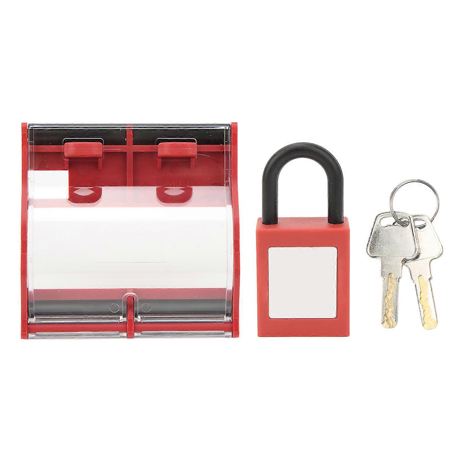 Circuit Breaker Protective Cover Lockout Kit: Secure, Durable, Easy Install, Versatile Use