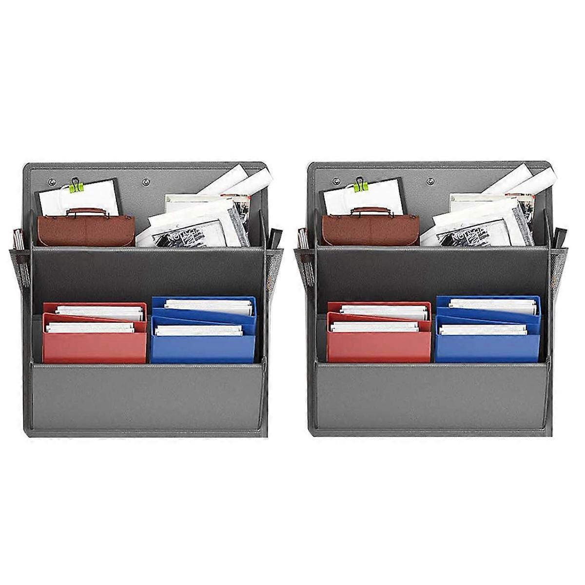 2 Pack RV Shoe Storage with Sticky Adhesive Tape, Gray
