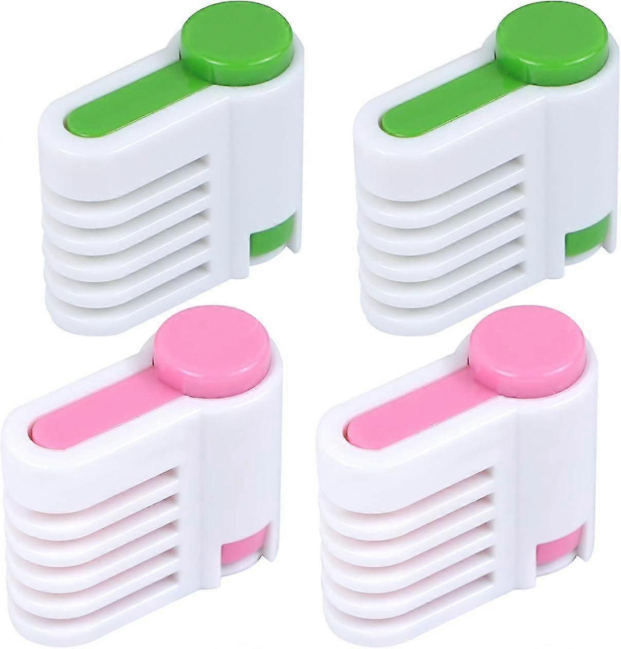 2 Sets Diy Cake Leveler Slicer Adjustable Bread Cutter 5 Layers For Bread Toast Cake Kitchen Fixator Tool