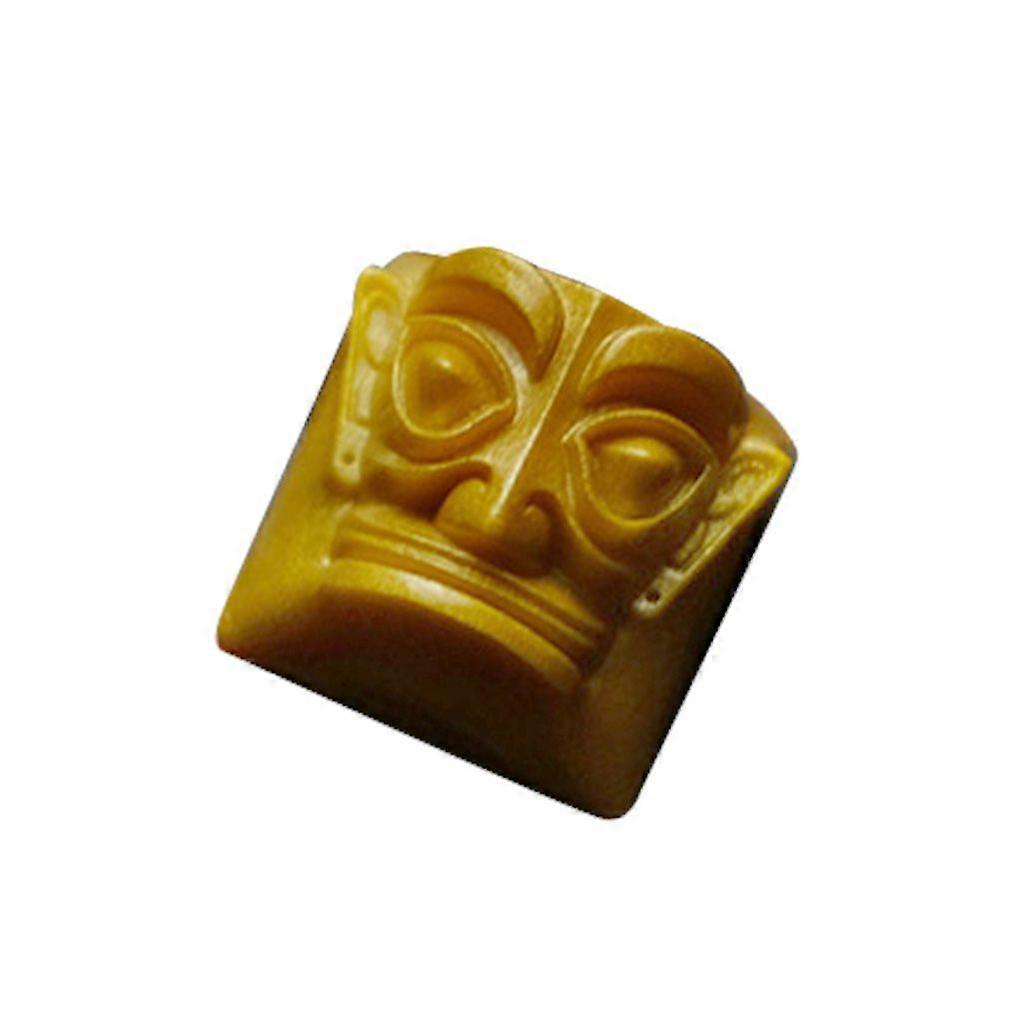 Customized Sanxingdui Pharaoh Pattern Resin Keycap for TTC Mechanical Keyboard