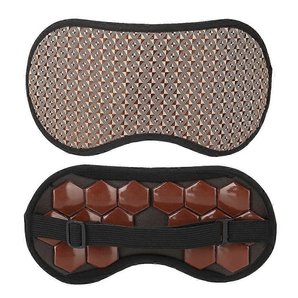 Anti Aging Eye Mask for Sleep Soft Fabric Adjustable Strap One Size Black