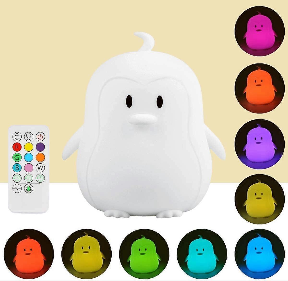 Portable Lighting, Toddler, Silicone Material, Rechargeable Battery, 3 Light Modes