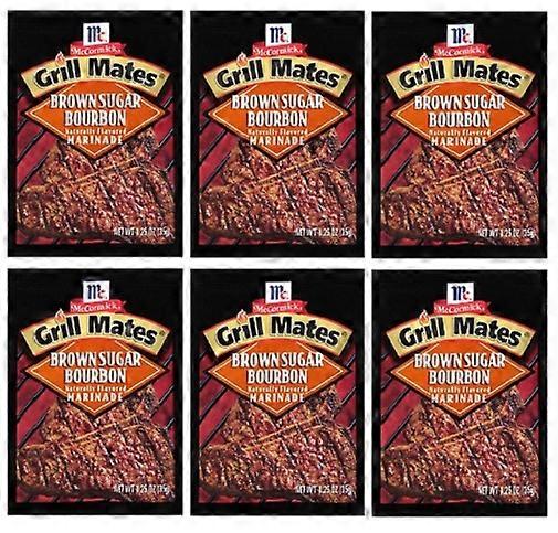 McCormick Grill Mates Brown Sugar Bourbon Marinade Mix 6 Packets