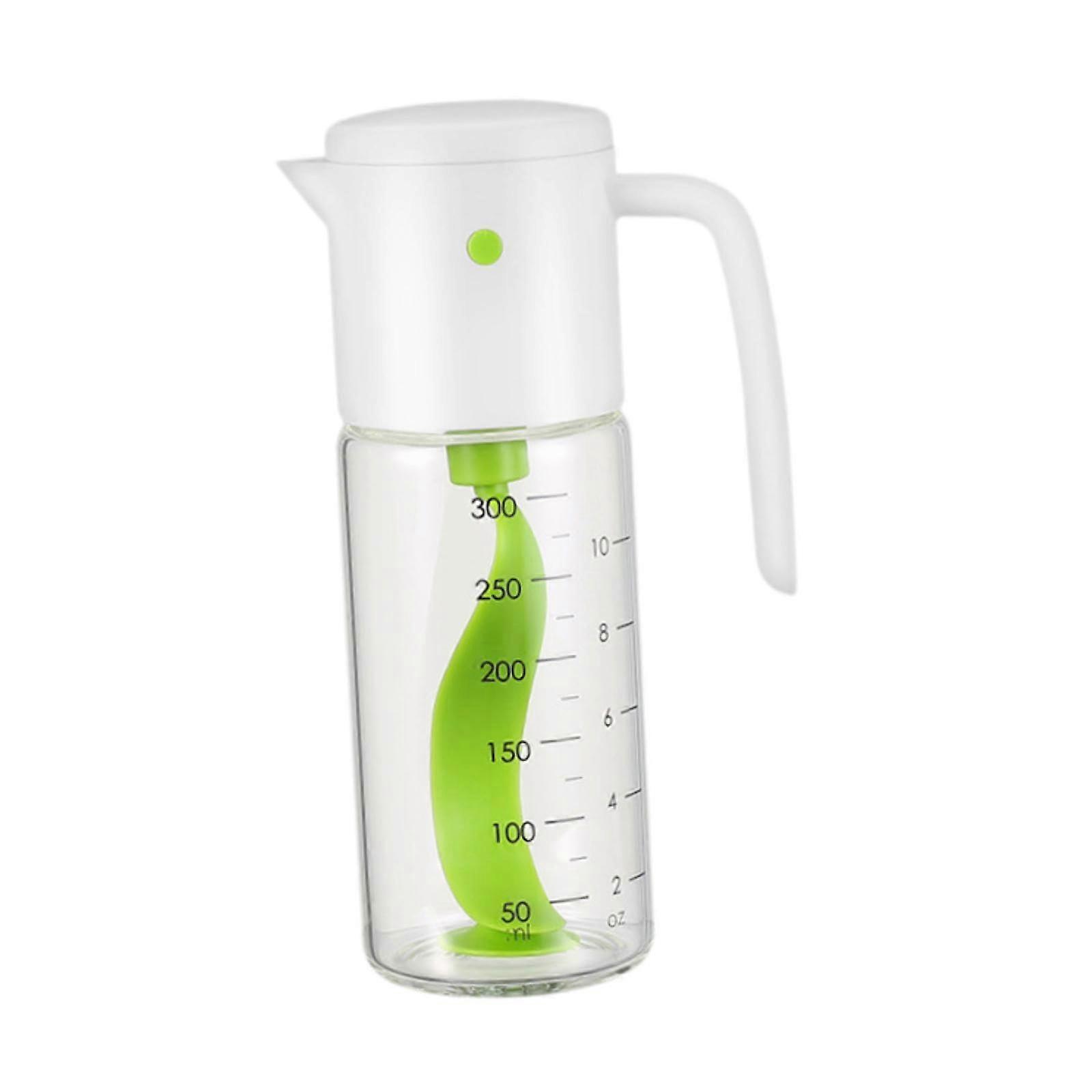 Salad Dressing Mixer Salad Bottle Mixing Cup Prevent Leakage with Scale 300ml Ketchup Salad Dressing Shaker Bottle for Home