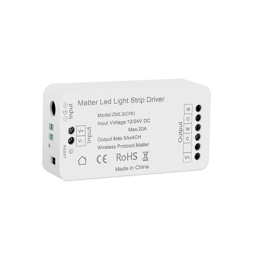 Matter Wifi LED Strip Light Controller CW Controller LED Strip Bixb // für Zuhause / für Alexa Control Sup