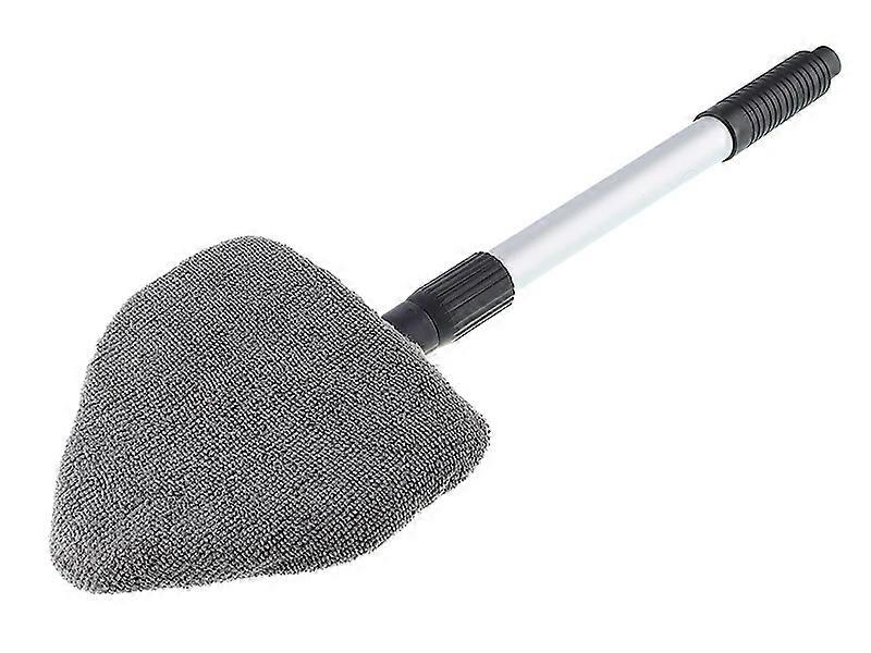 Limpiacristales de microfibra, triangular, mango telescópico de aluminio, 38 - 52 cm