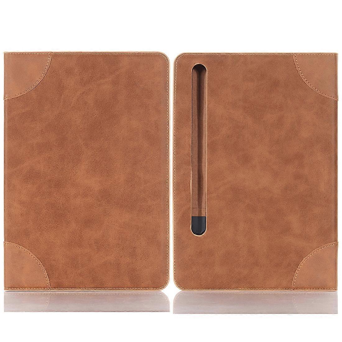 Retro Book Leather Tablet Case