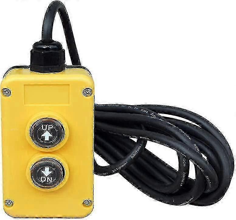 3 Wire Dump Trailer Remote Control Switch 12v Compatible with Single Acting Hydraulic Pumps Power Un