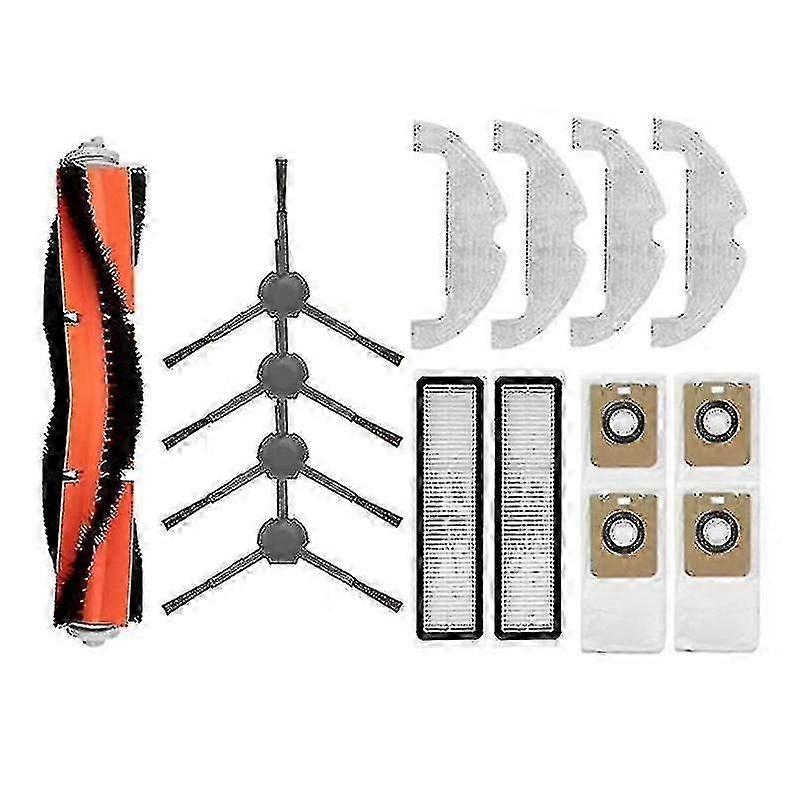 Applies To Compatible With Xiaomi Dreame Bot D10 Plus Main Side Brush Filter Mop Dust Bag
