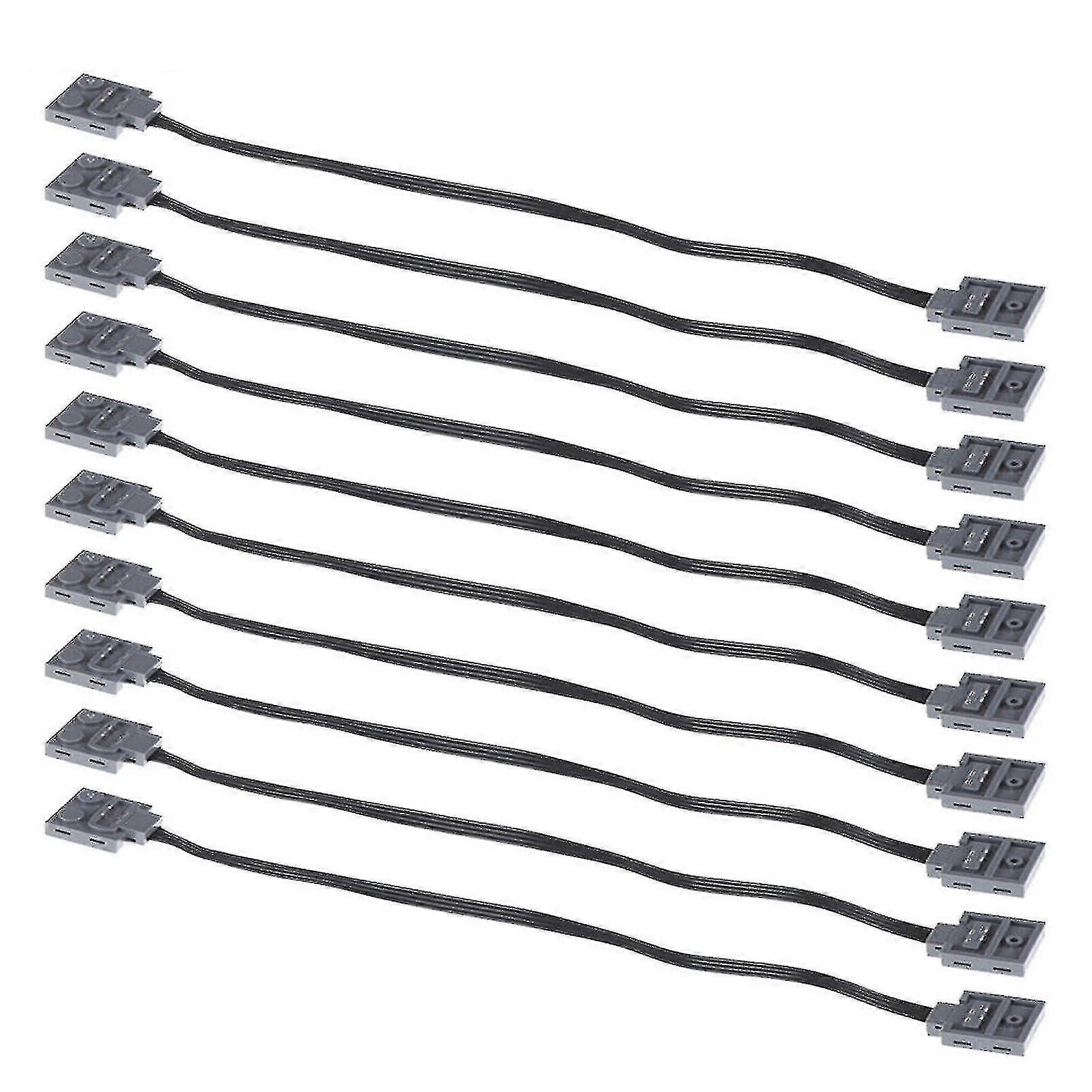 10pcs Power Functions Motor Extension Cable Wire 19.5" / 50cm For Le.g.oed 8.886 Wyelv