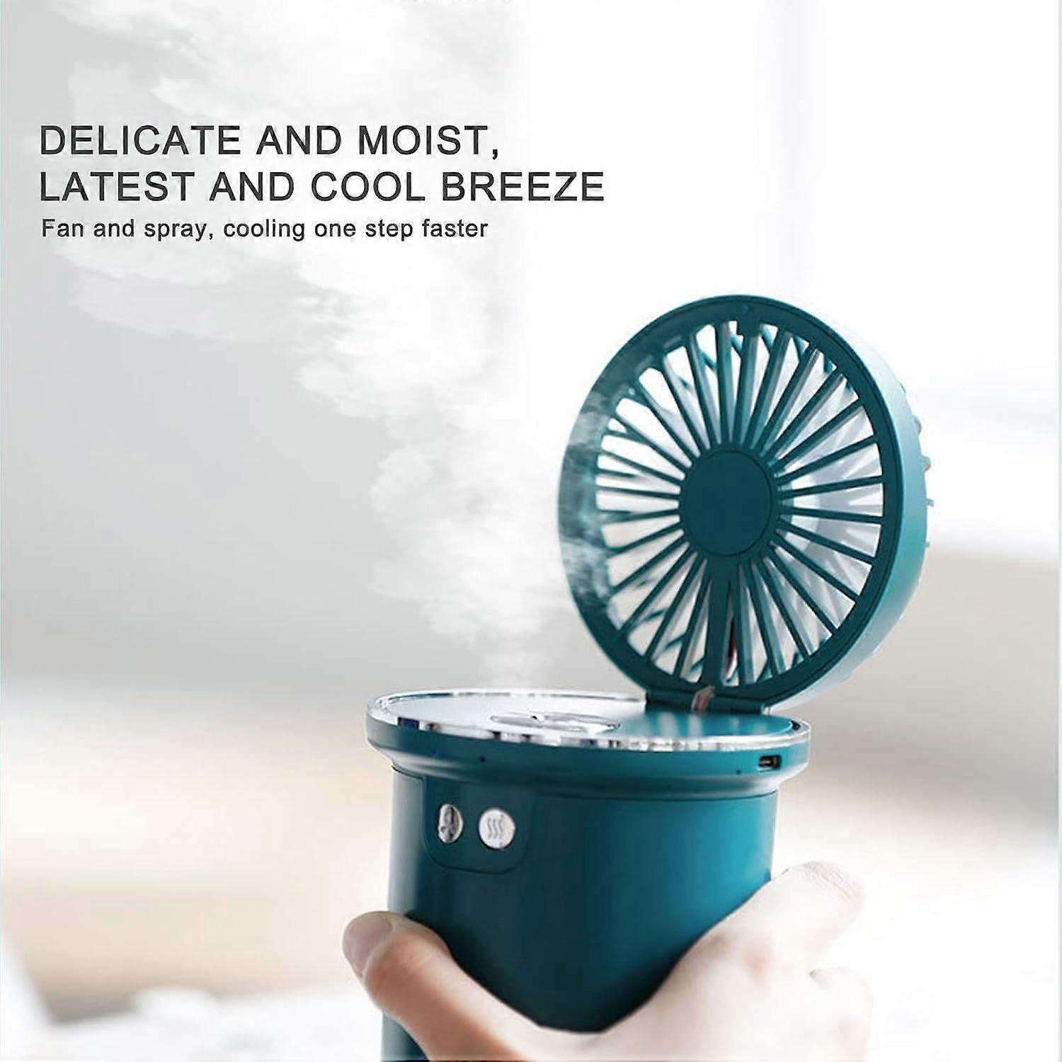 2 in 1 Mini Humidifier Spray Fan