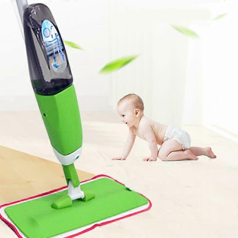 Floor Mop with Integrated Spray - Suitable for all surfaces Green