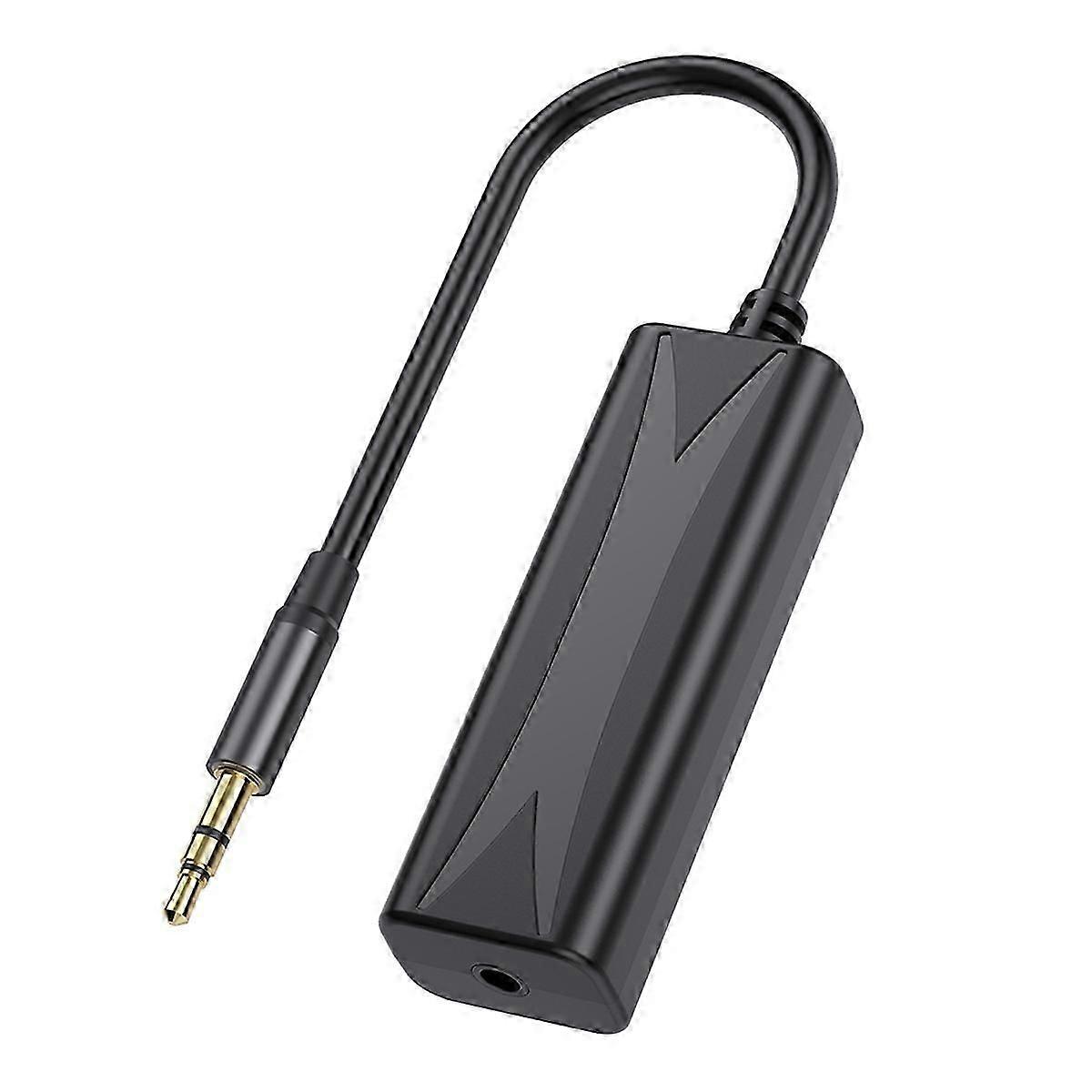 3.5mm AUX Audio Anti-Interference Ground Loop Noise Filter Lsolator Cancelling for Home Stereo Car A