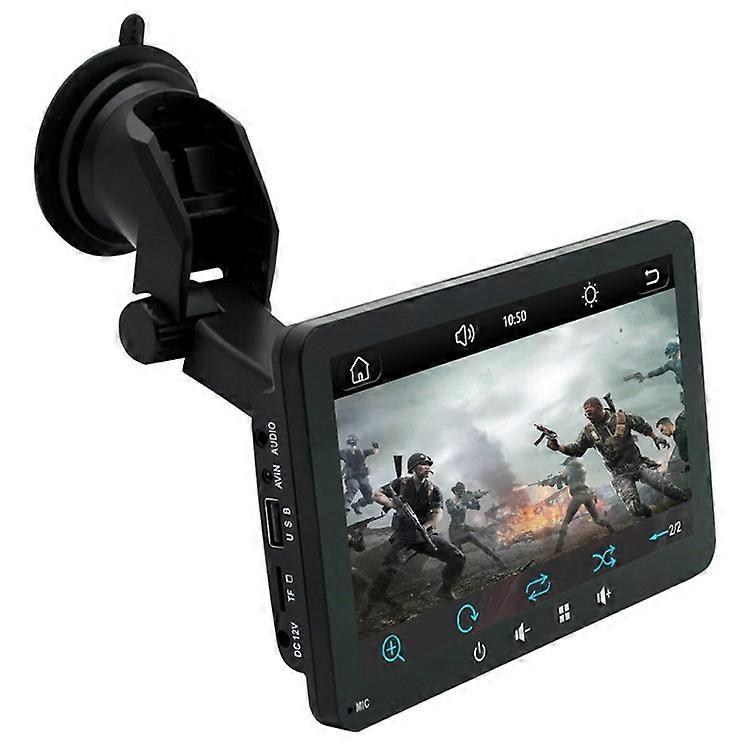 7-Zoll-Wireless Carplay / Android Auto Bluetooth-kompatibler GPS-Navigations-MP5-Player mit Saugnapfhalterung