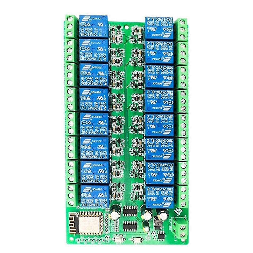 Esp8266 Wifi 16 Channel Relay Module Esp-12f Development Board Power, 16 Way Relay Module, Supply M