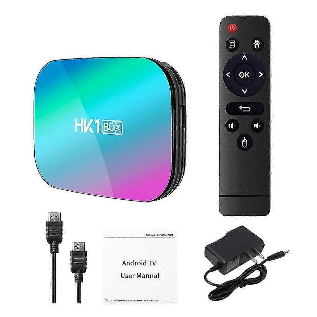 32/64/128GB STB S905X3 Quad Core WiFi BT 2.4/5G 8K Media