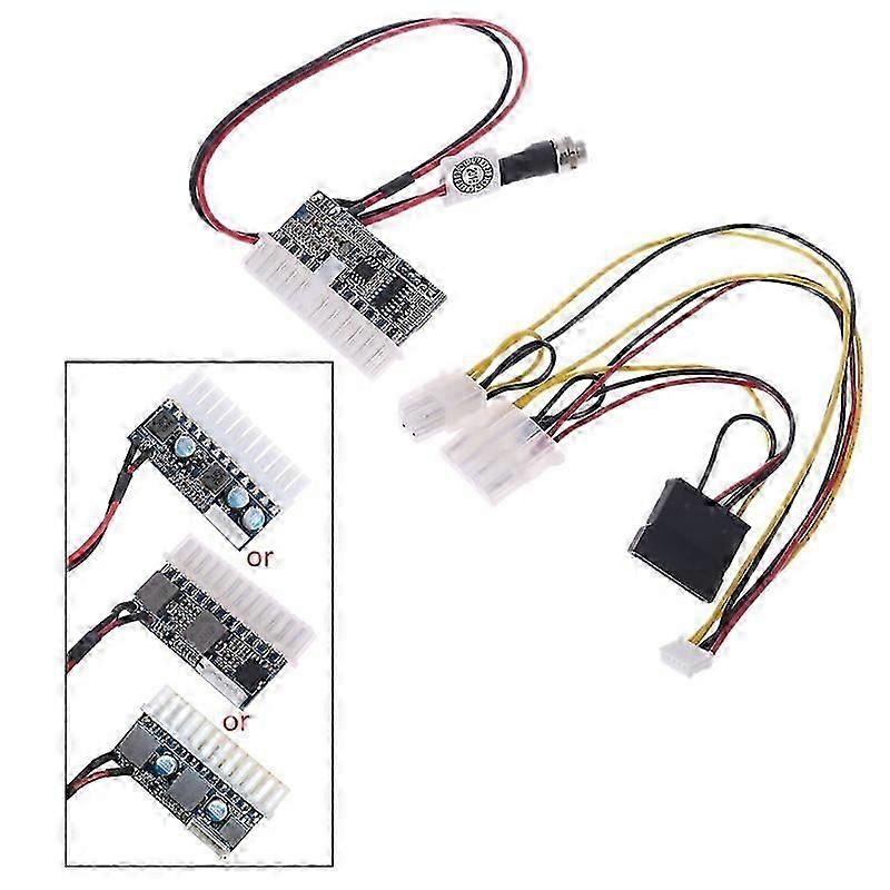 24Pin 160W DC 12V Pico ATX Switch PSU Car Auto Mini ITX High Power Supply Module