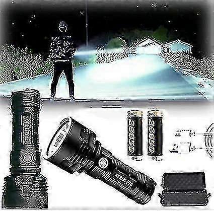 30000-100000 Lumen High Power Led Waterproof Flashlight Lamp Ultra Bright, 3 Mode Most Powerful 50w Xlm-p70 Led Usb