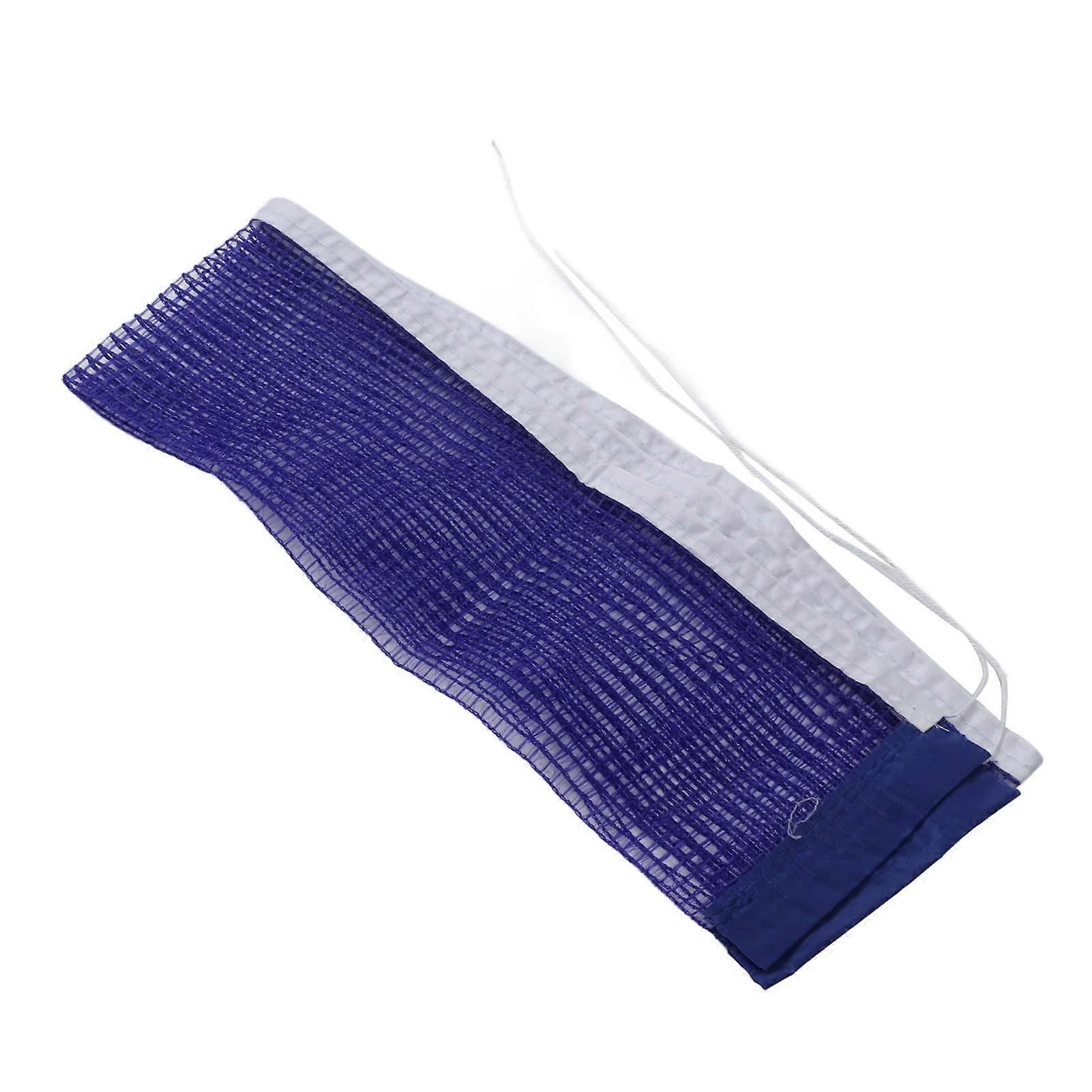 Table Tennis Net, Table Tennis Net, 180 x 15 cm, Blue Polyester, Table Tennis Net, Table Tennis Net with Iron Holder for Table Tennis Table