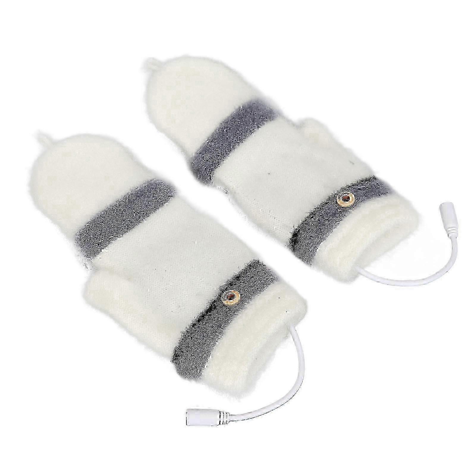 USB Heated Gloves for Laptop Typing - Winter Warm Full Finger