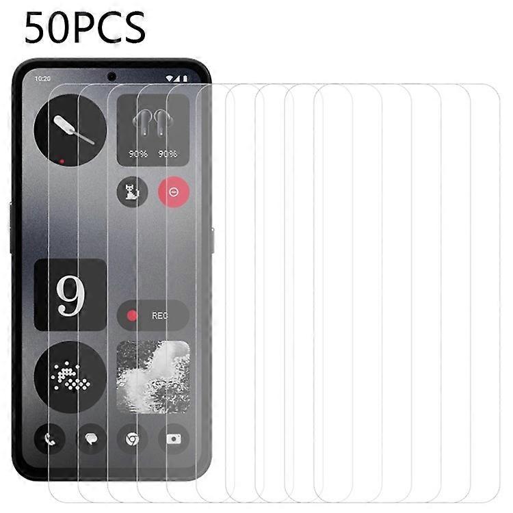 50PCS Compatible For Nothing CMF Phone 1 Screen Protector Tempered Glass Film High Transparency
