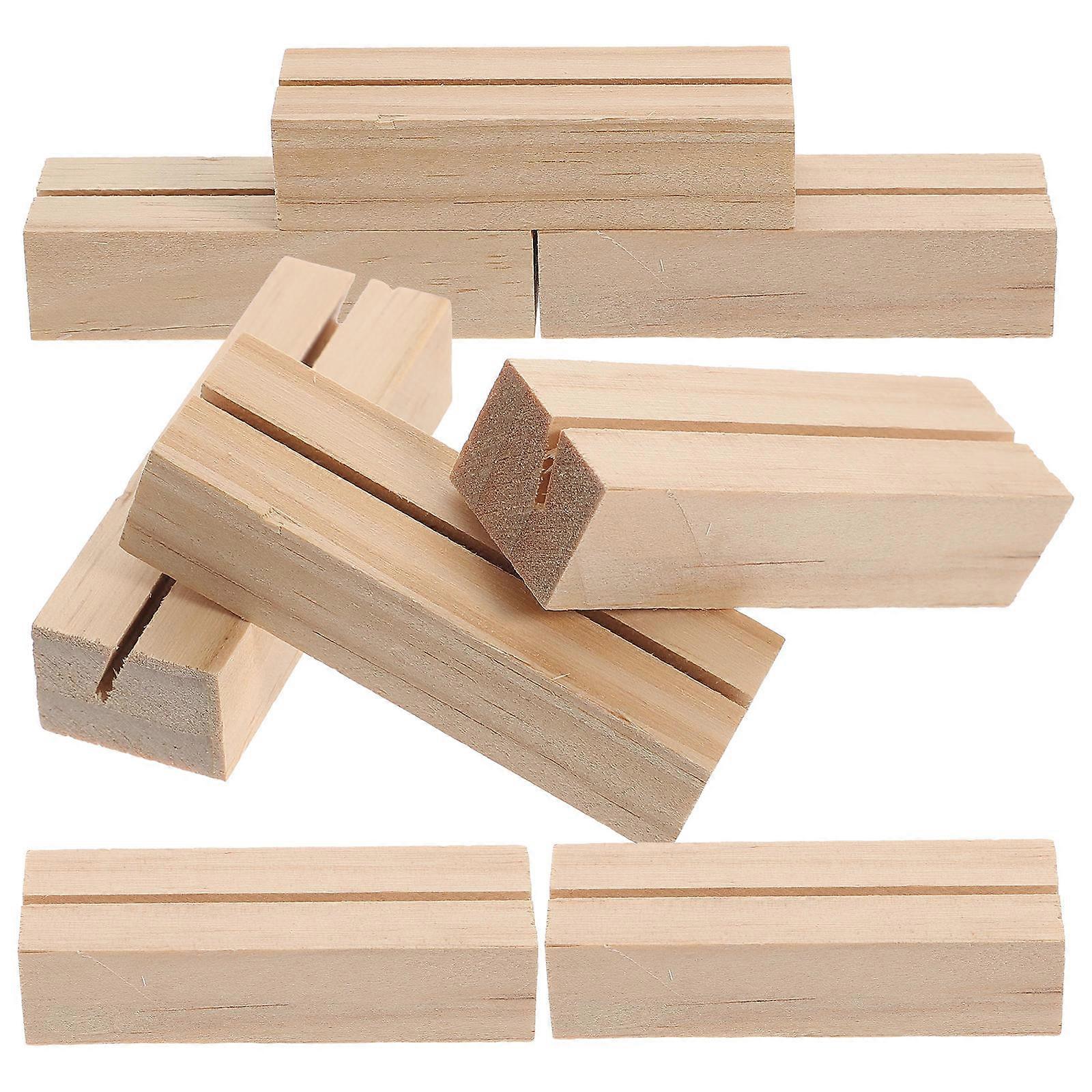 Craftsmanship Wooden Holders, Practical for Wedding Decor and DIY Ideas