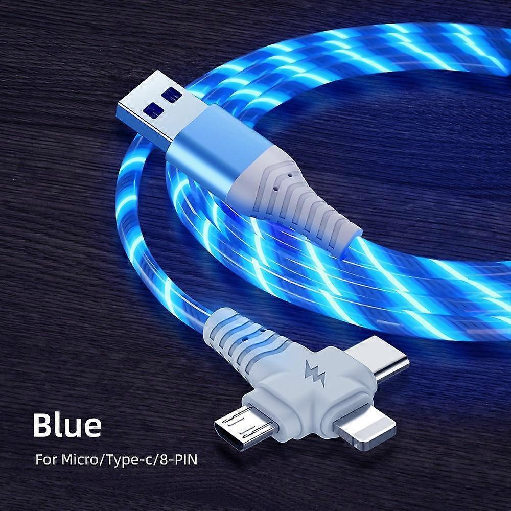 3in1 Fast Charging Cable for iPhone & Android