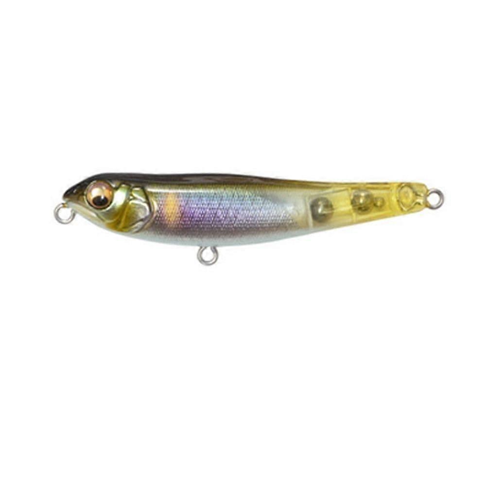 1PC pencil bait with corrosionresistant hooks 71mm 7g sinking pencil bait with steel ball surface pike bait (Color : 5)
