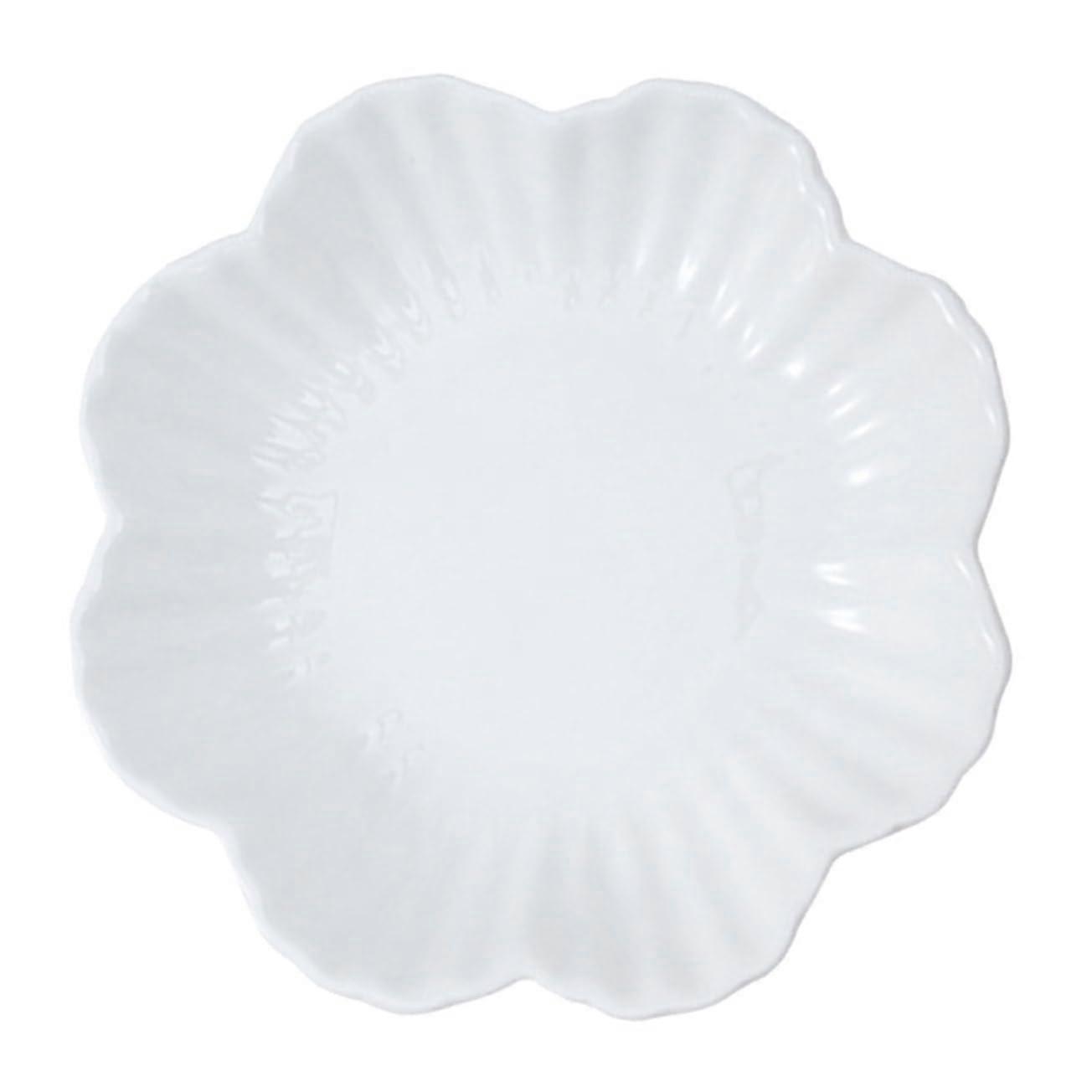 Chrysanthemum Plate Ceramic Dinner Plate, Floral Pattern, Decorative Serving Tray, Salad Plate