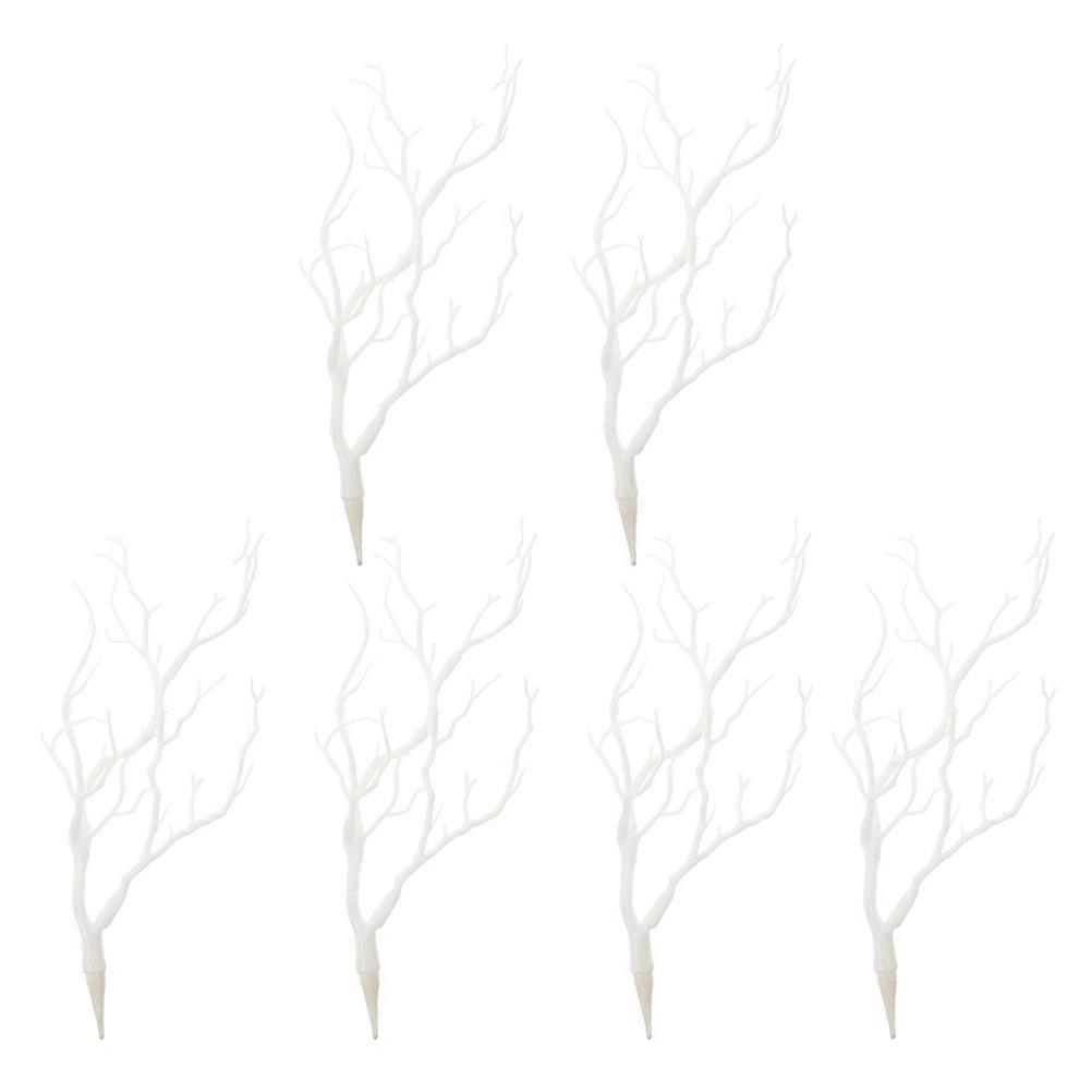 Faux Branches For Vase 6Pcs Antler Shaped Decorative Twigs Designed For Home Users And Event Organizers Creating A Stunning