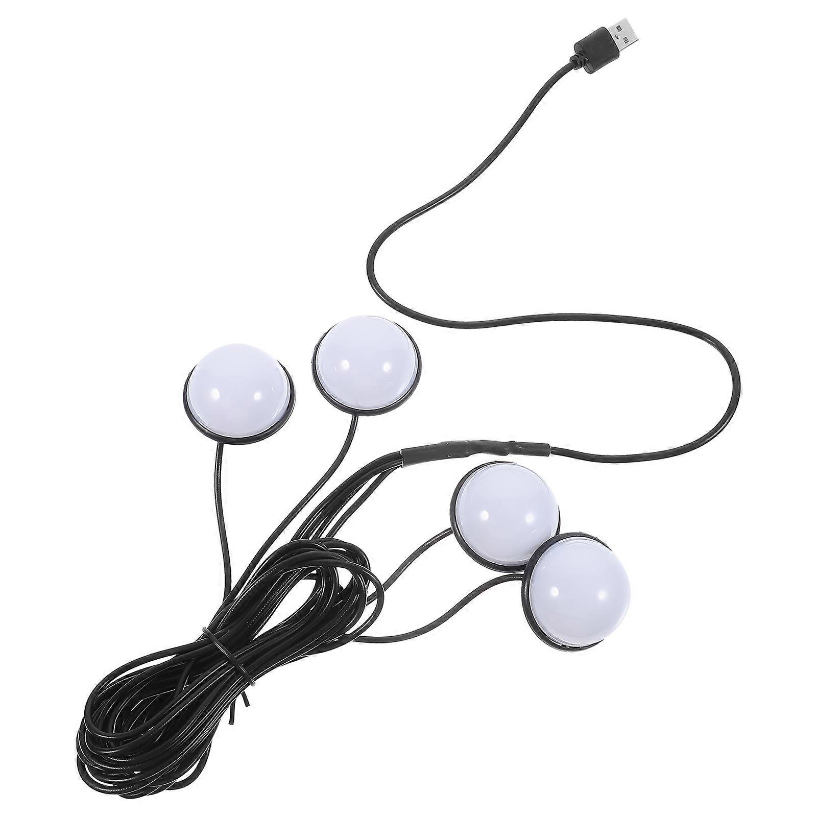 Atmosphere Light Auto Interior Lighting Car Accessory Ice Blue Design 1Pack