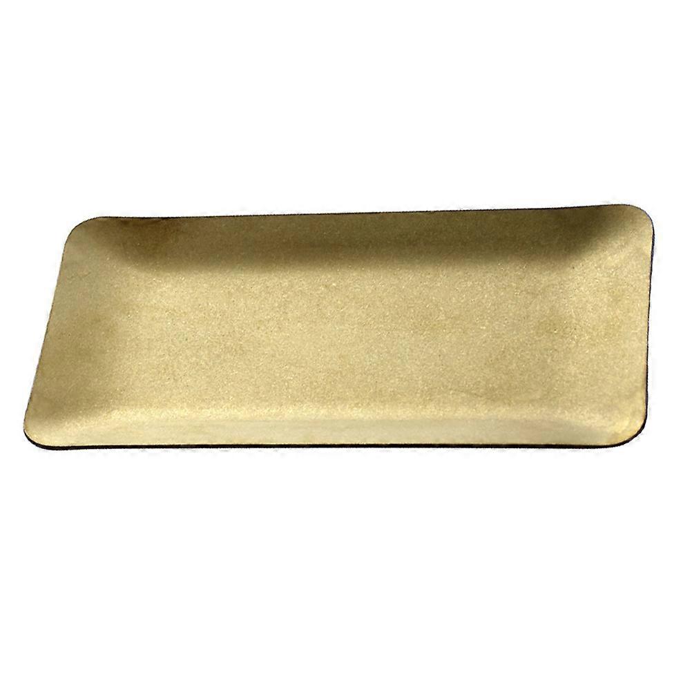 Vintage Style Metal Dessert Tray for Snacks, Fruits, Towels – Multi Functional Storage Plate for Home, Hotel, Parties – Easy to Clean & Organize