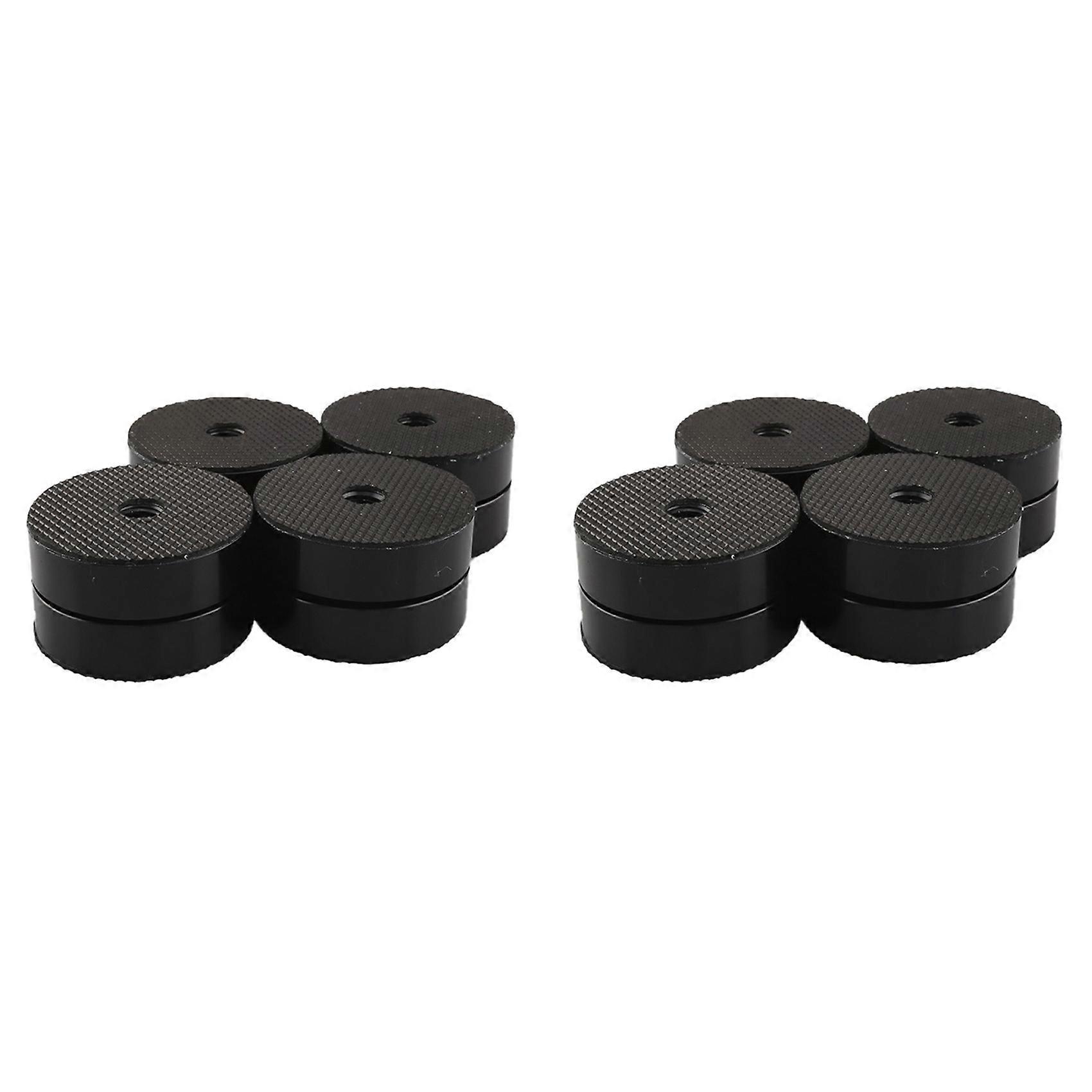 4PCS HiFi Speaker Isolation Feet Cushion Pads Stand Feet 40X23mm Aluminum Vibration Dampener