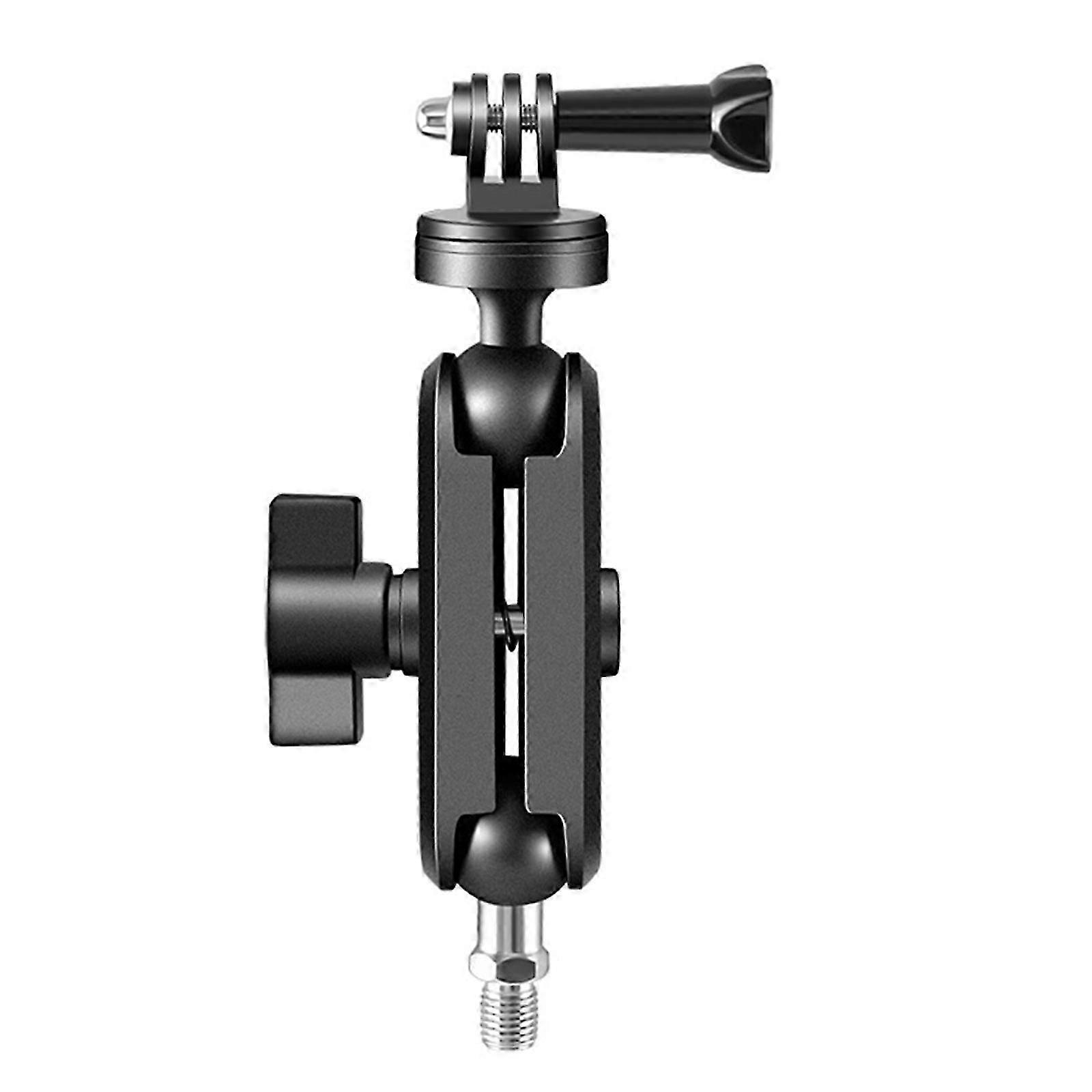 Metal Motorcycle Camera Holder Mount Clip M10/Y-type/Handle Bar Mount Clip Bracket Stable and Secure Recording Solution Edition 0621