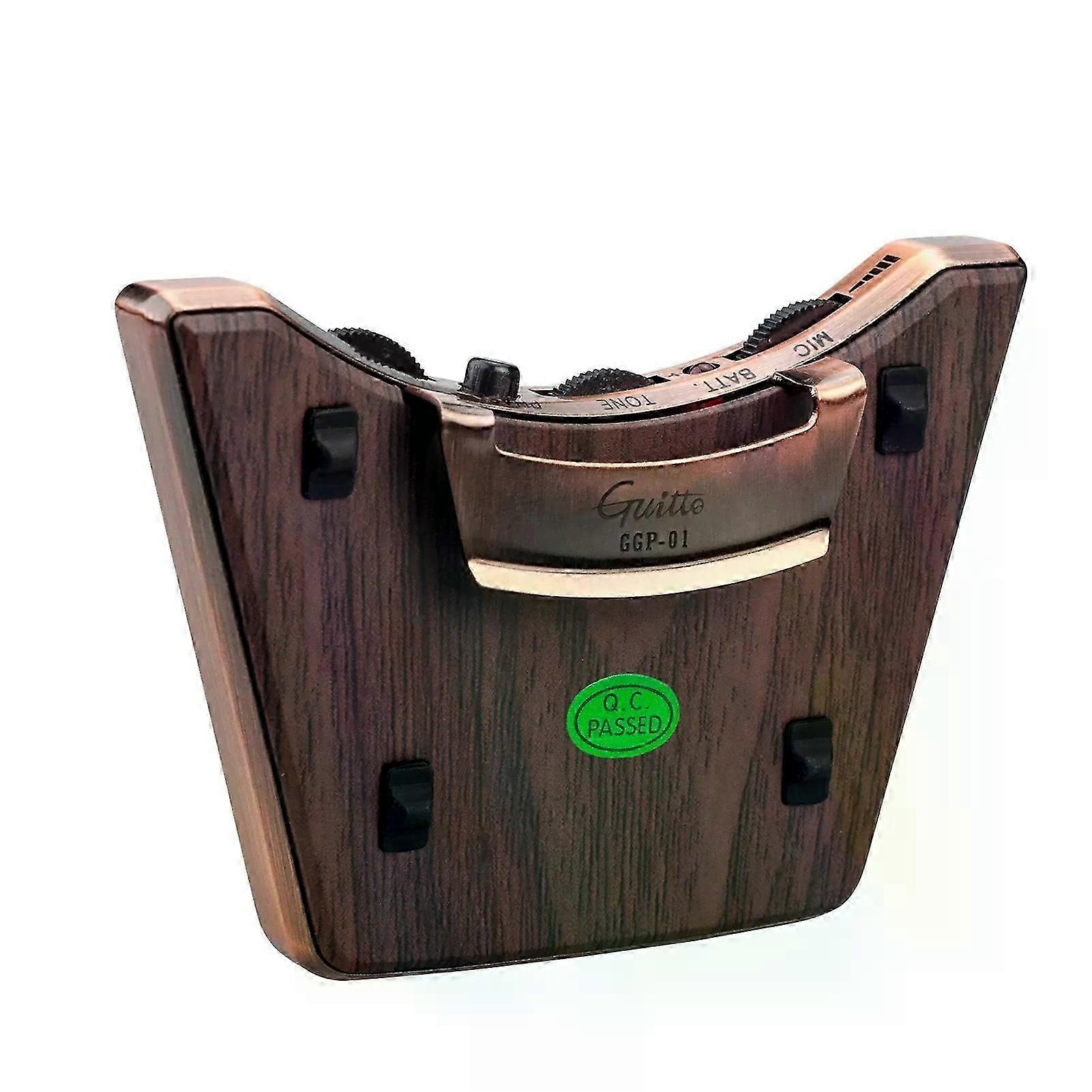 Acoustic Guitar Sound Hole Pickup Dual Pickup Modes Piezo + Mic Supports Volume Tone Adjusting Phase Function Easy Installation