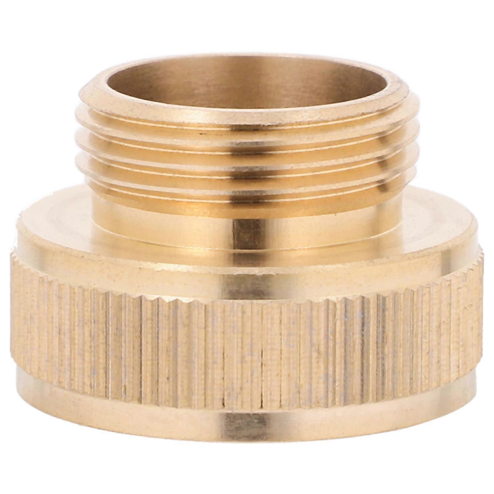 Water Hose Repair Fittings Brass Adapter Sealing For Garden Enthusiasts 3.20X2.50X2.40CM 1Set