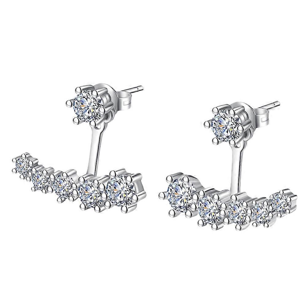 Here's a polished and professional product description for **Zircon Six Claw Earrings** based on the features you provided:
### **Zircon Six Claw