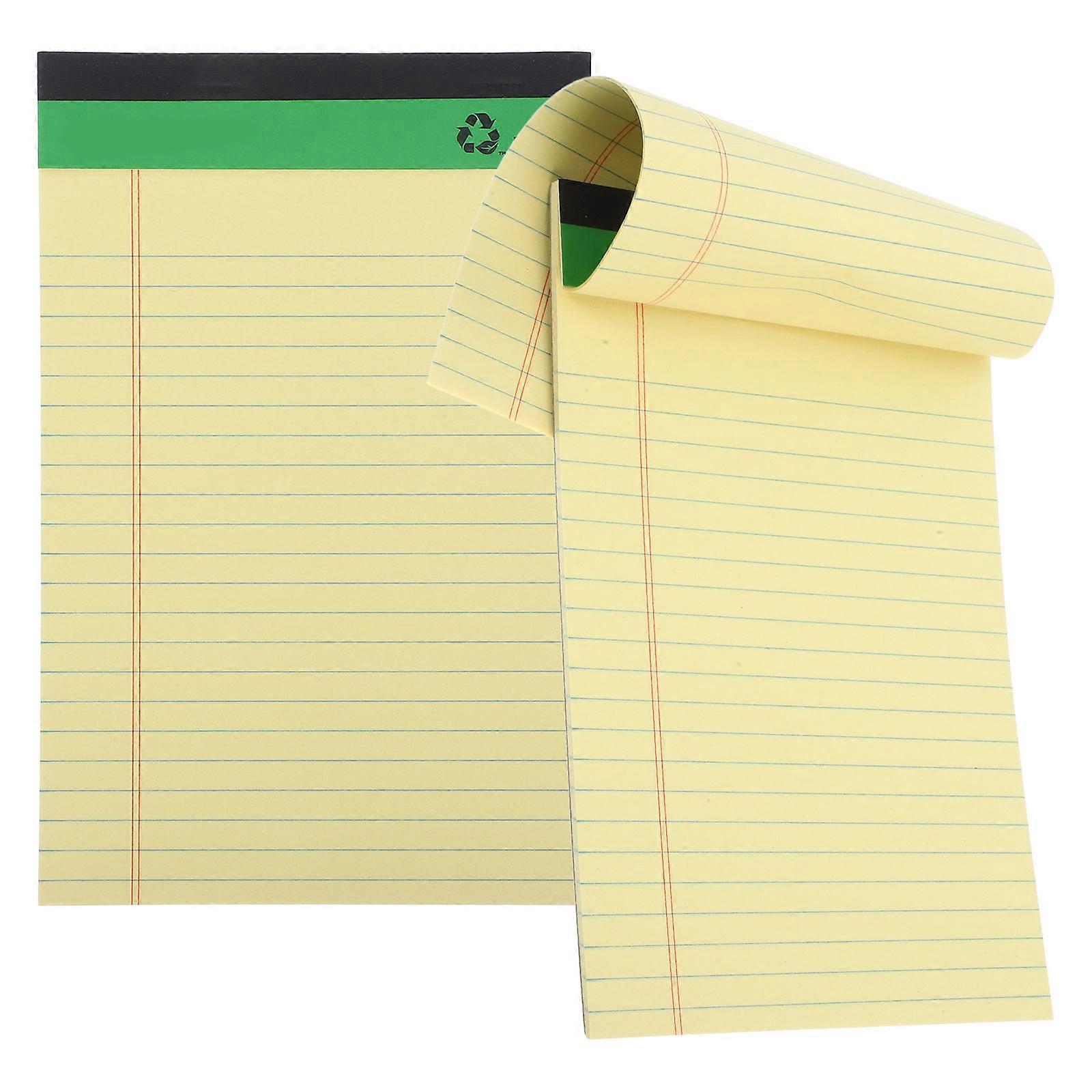 Note Paper A5 Plan Agenda Schedule School Use Rectangular 7.9X4.7X0.4in Writing Surface 2Pcs